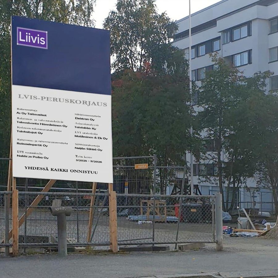 linjaremotti eli putkiremontti eli linjasaneeraus eli LVIS-peruskorjaus